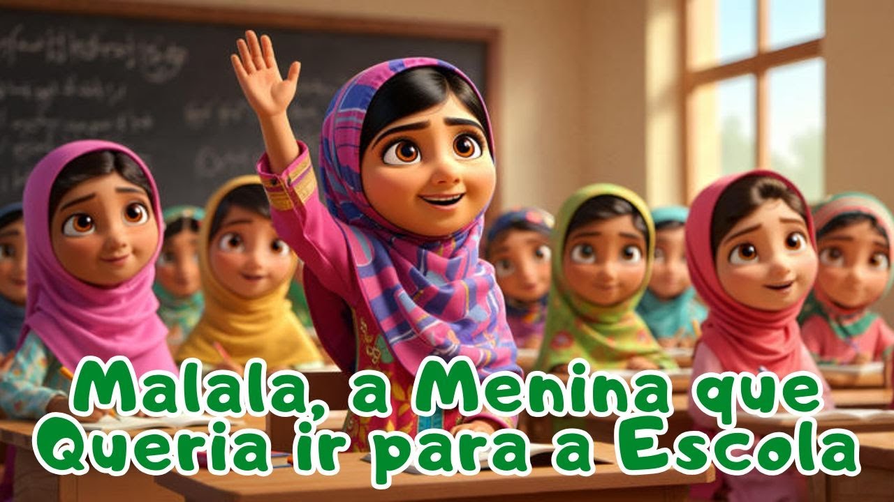 MALALA, A MENINA QUE QUERIA IR PARA A ESCOLA 🎒| História Infantil Inspiradora | #historiainfantil
