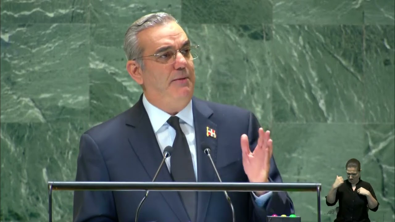 Discurso del Presidente Luis Abinader ante la 