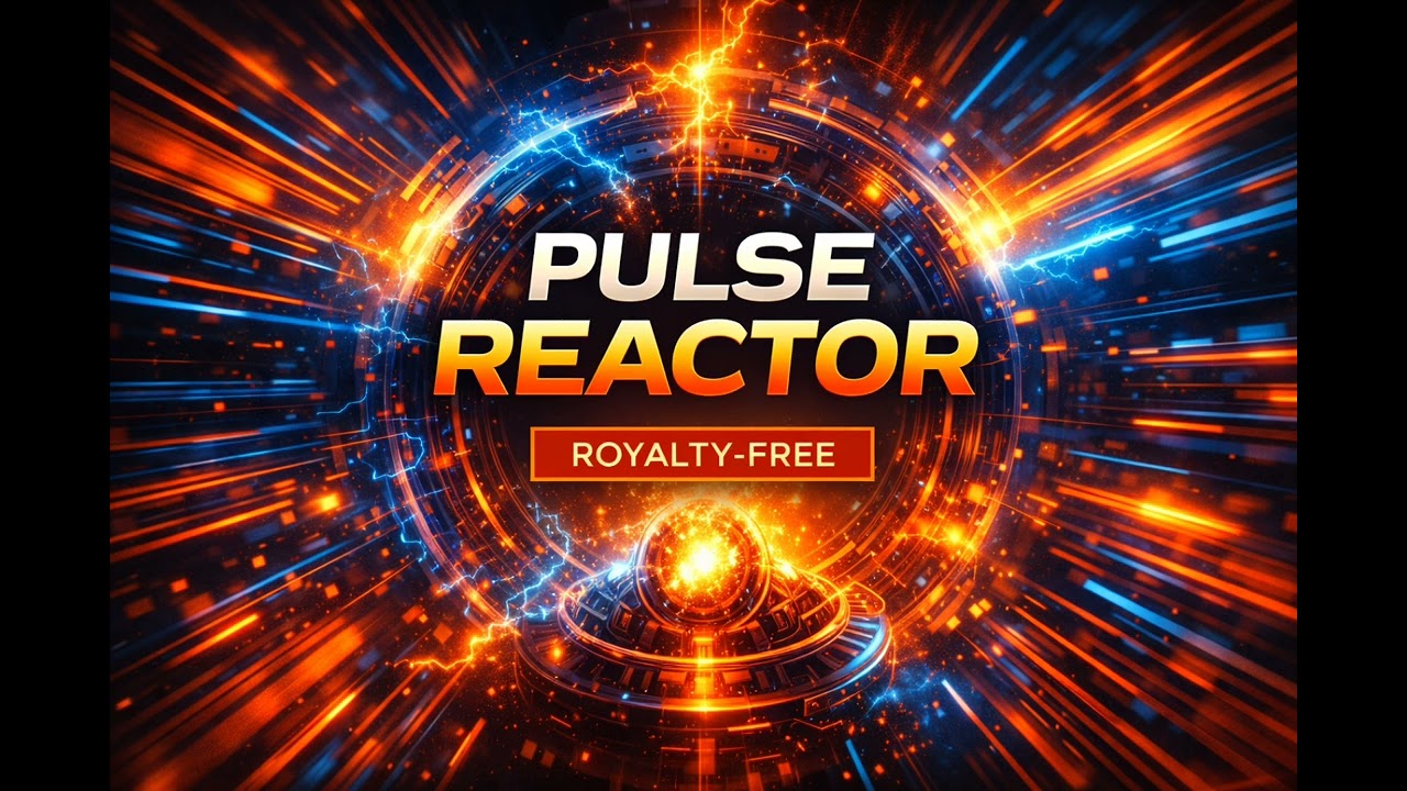 Pulse Reactor - Energetic Instrumental Royalty-free Music 