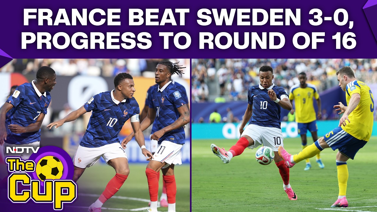 FIFA World Cup 2-0 | France Vs Sweden Highlights | Mbappe Scores Brace As France Win 3-0 Over Sweden