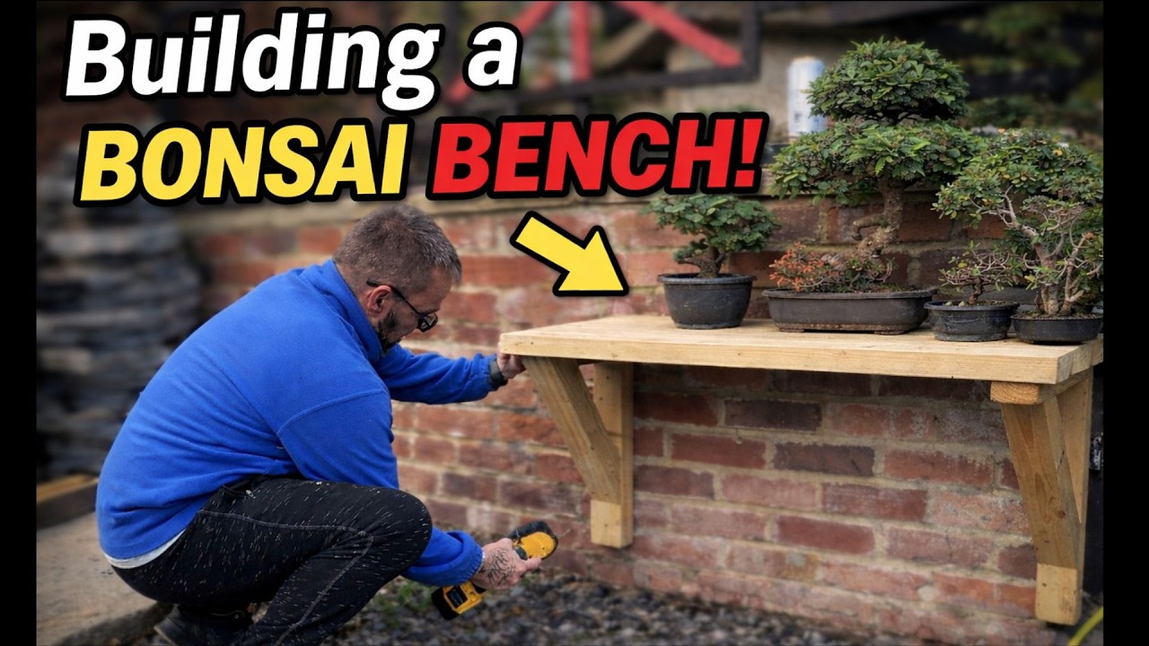 Building the PERFECT Bonsai Bench 🌳 | DIY Garden Project