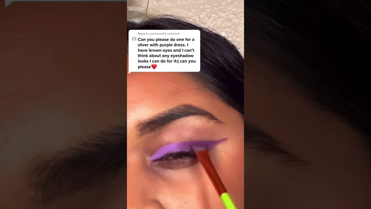 Ombr&eacute; Purple Liner Eyeshadow Tutorial💜
