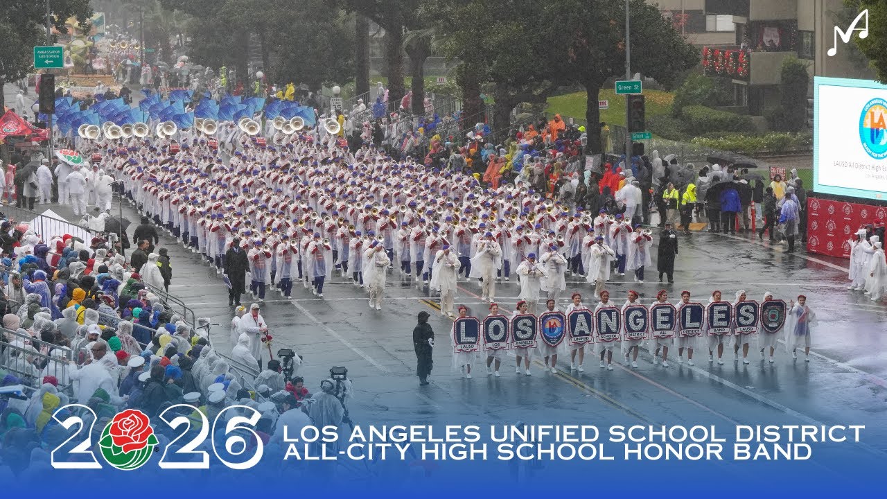 2026 LAUSD All-City Band | 2026 Pasadena Rose Parade