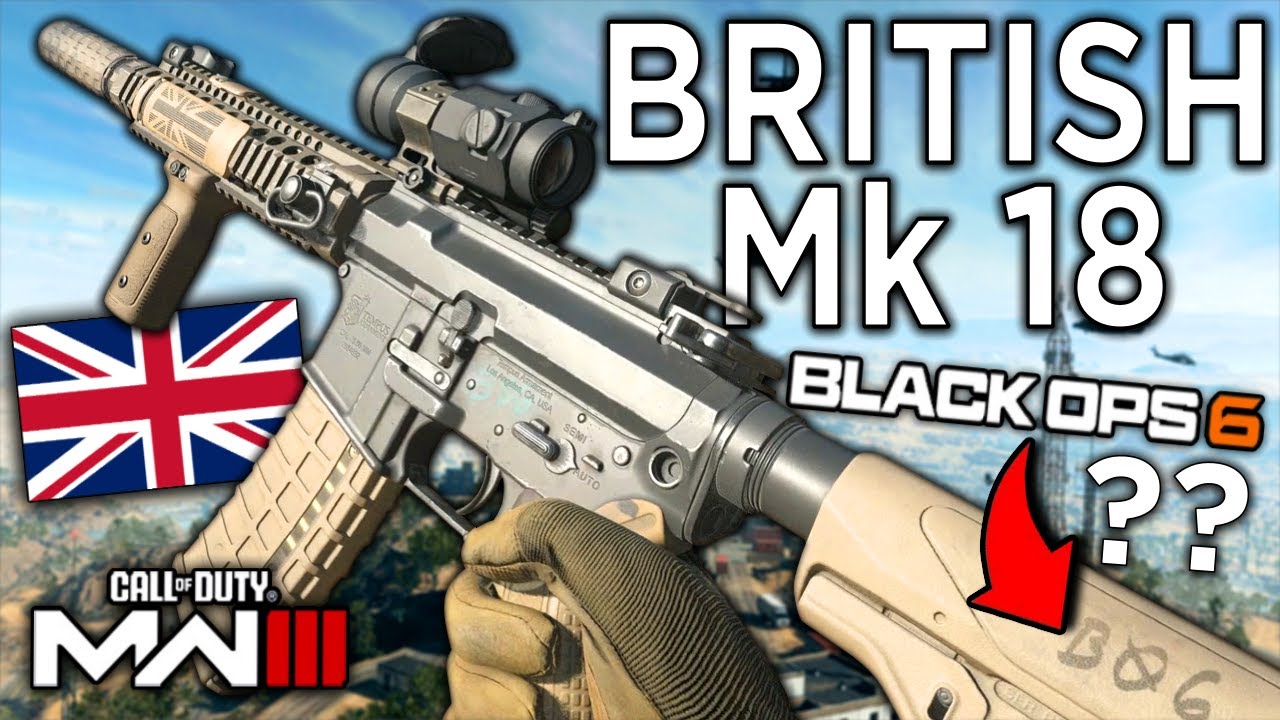 British Special Forces Mk 18 Mod 1 a.k.a. the L119A2 CQB - Modern Warfare 3 Gameplay