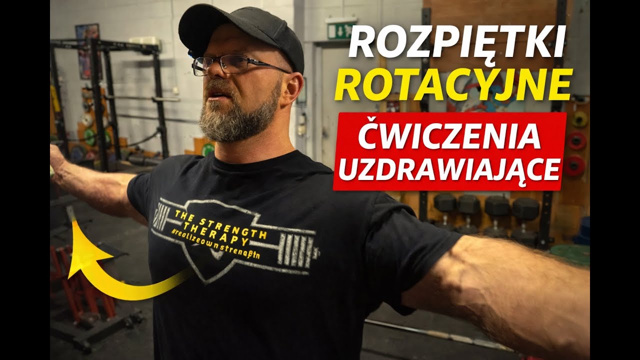 Rozpiętki rotacyjne na klatę i barki – ćwiczenie uzdrawiające #11