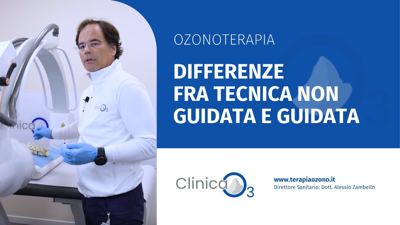 Ozonoterapia: differenze fra la tecnica non guidata e guidata