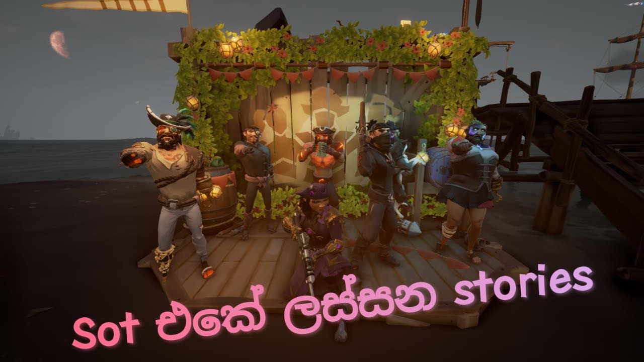 Sot Play කරන ගොඩක් අය නොදන්න Stories | The Shroudbreaker Tall tale  with The BOIS. #seaofthieves