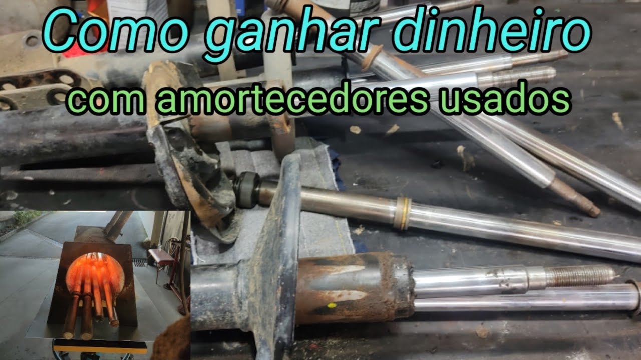 COMO GANHAR DINHEIRO COM SUCATAS DE AMORTECEDORES