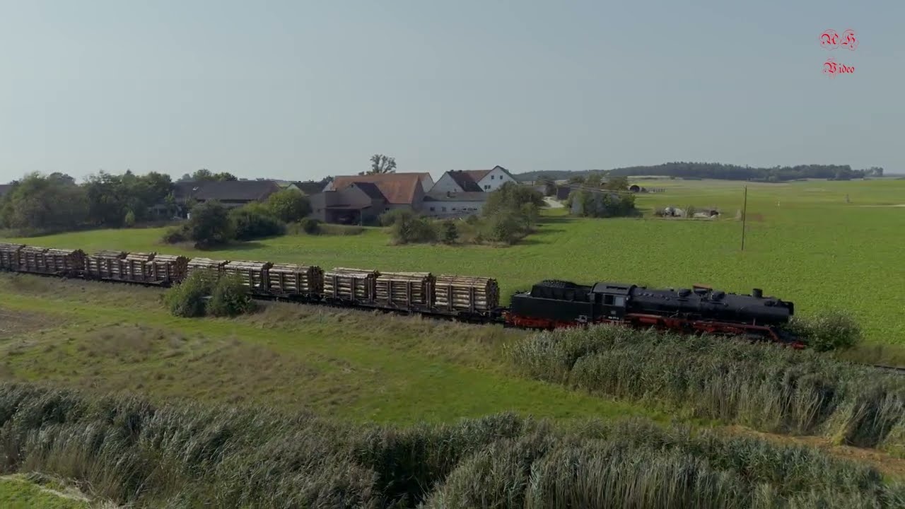 Rüben, Holz und Henkel / Plandampfzüge im Nördlinger Ries (4K)