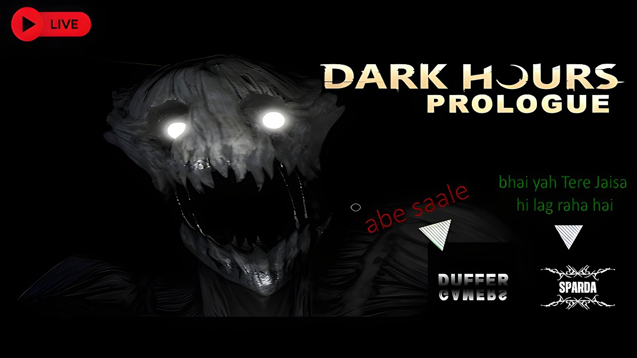 🔴LIVE - Dark Hours Horror Game | Can We Escape Alive? 😱 #live
