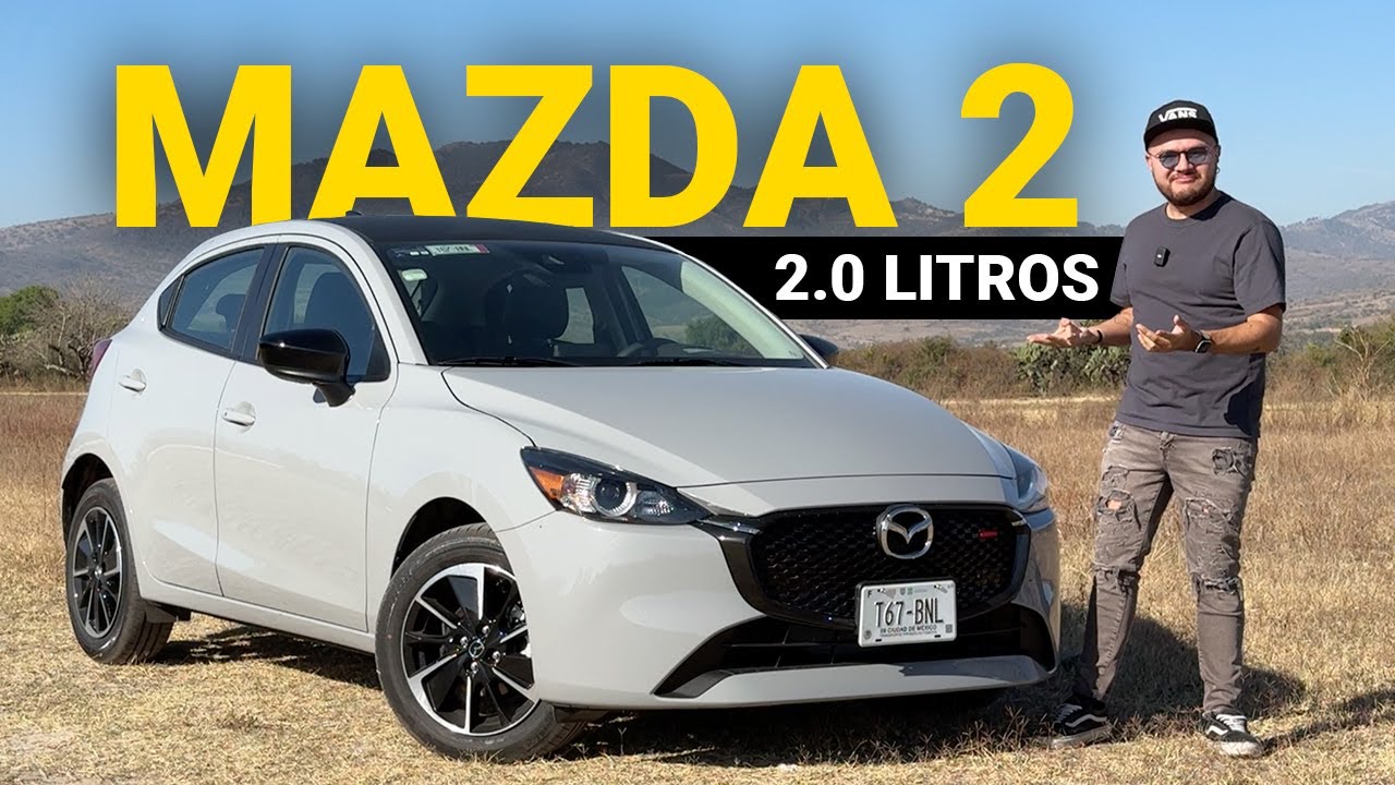 Mazda 2 2.0 litros, lo probé: 9 años después llega el motor que merece