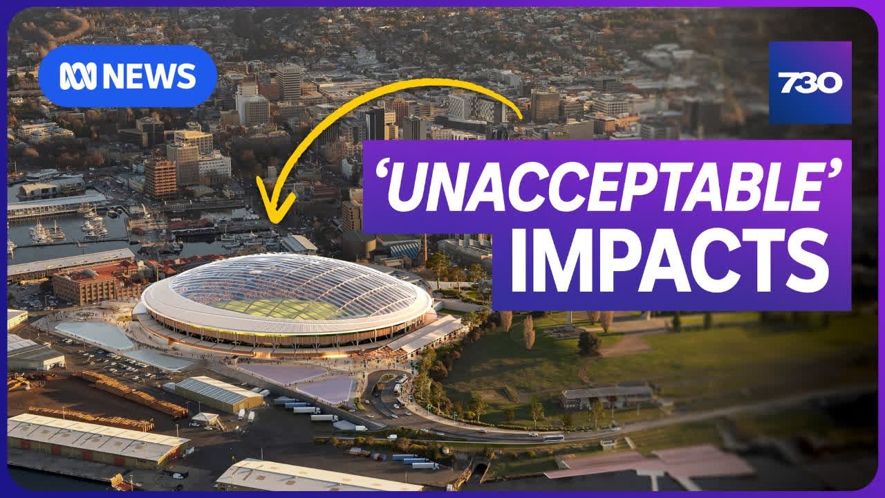 Hobart's new AFL stadium shouldn’t go ahead, report finds | 7.30