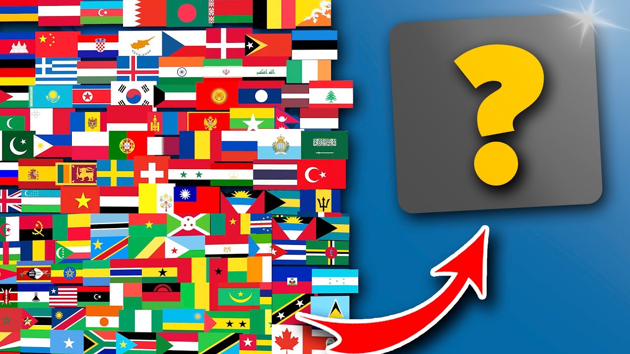 🎨 Average Color of ALL Flags | Fun With Flags