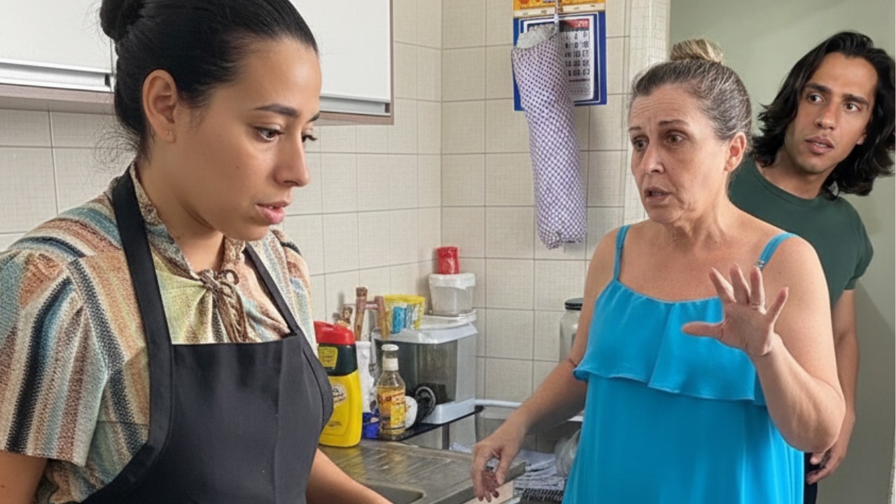 Ela quis armar para funcionária!