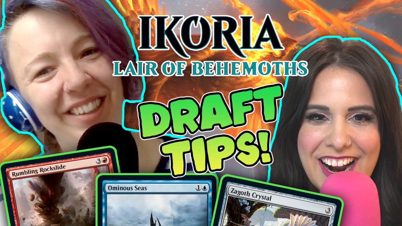 Ikoria DRAFT Tips & Tricks | Magic the Gathering Podcast | How to Do Well at Ikoria Limited! (MTG)