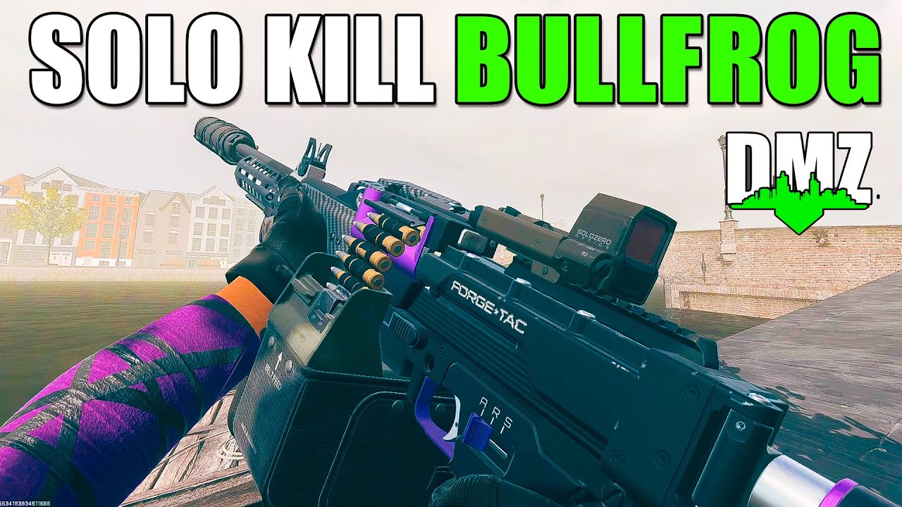 I Solo kill Bullfrog in Vondel DMZ | Solo Guide DMZ New Boss
