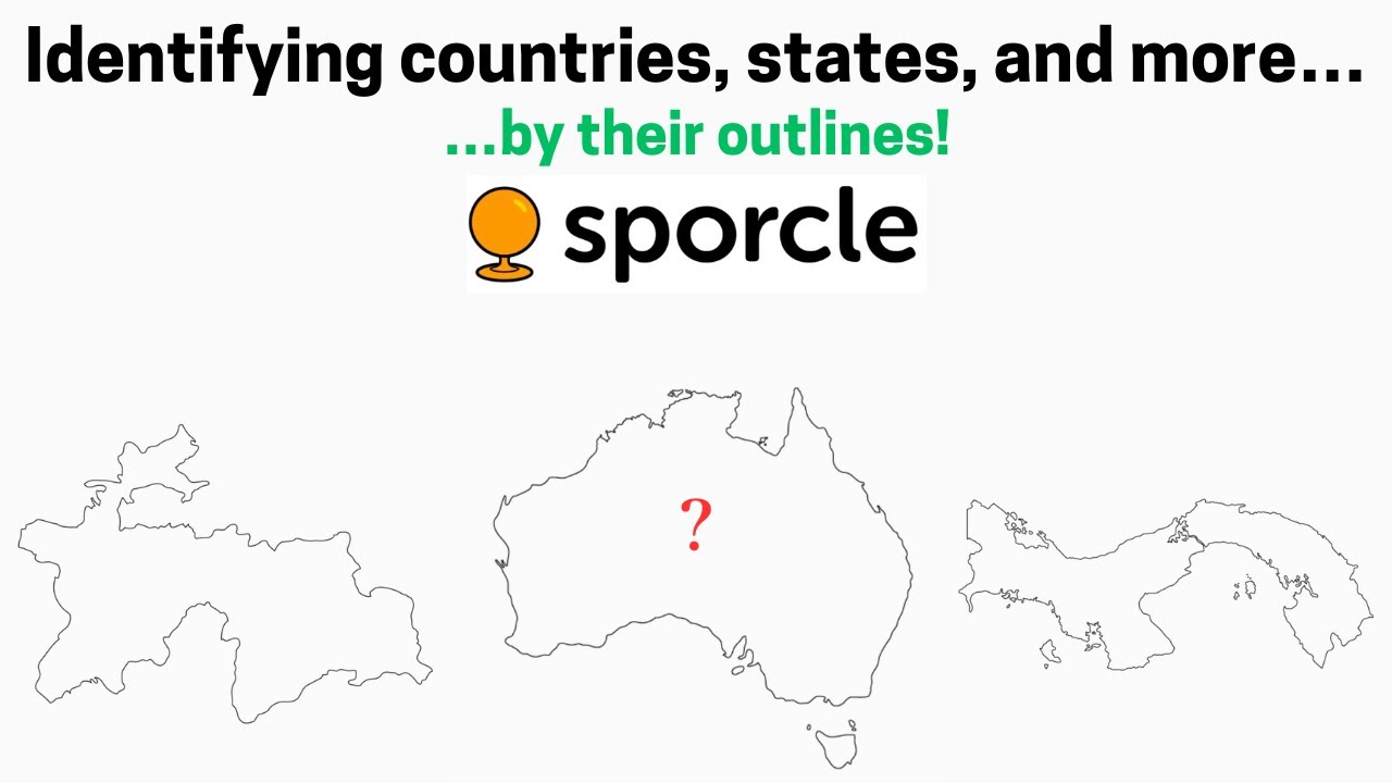 Can I name the countries of the world…by just their outlines?