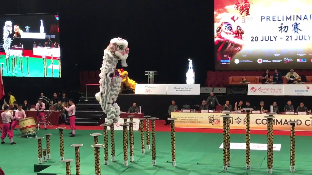 2018 Genting World Lion Dance Championship: Hong Kong Cheung Keung Martial Arts Association