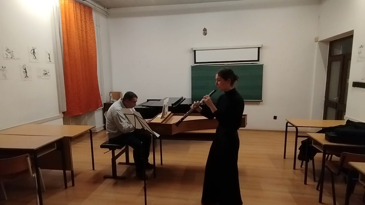 Telemann a minor oboe sonata I.