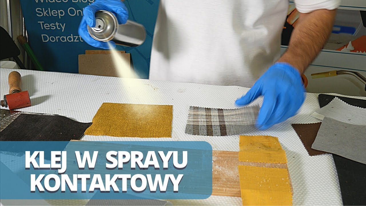 Klej kontaktowy w sprayu do tkanin i materiał&oacute;w U-850