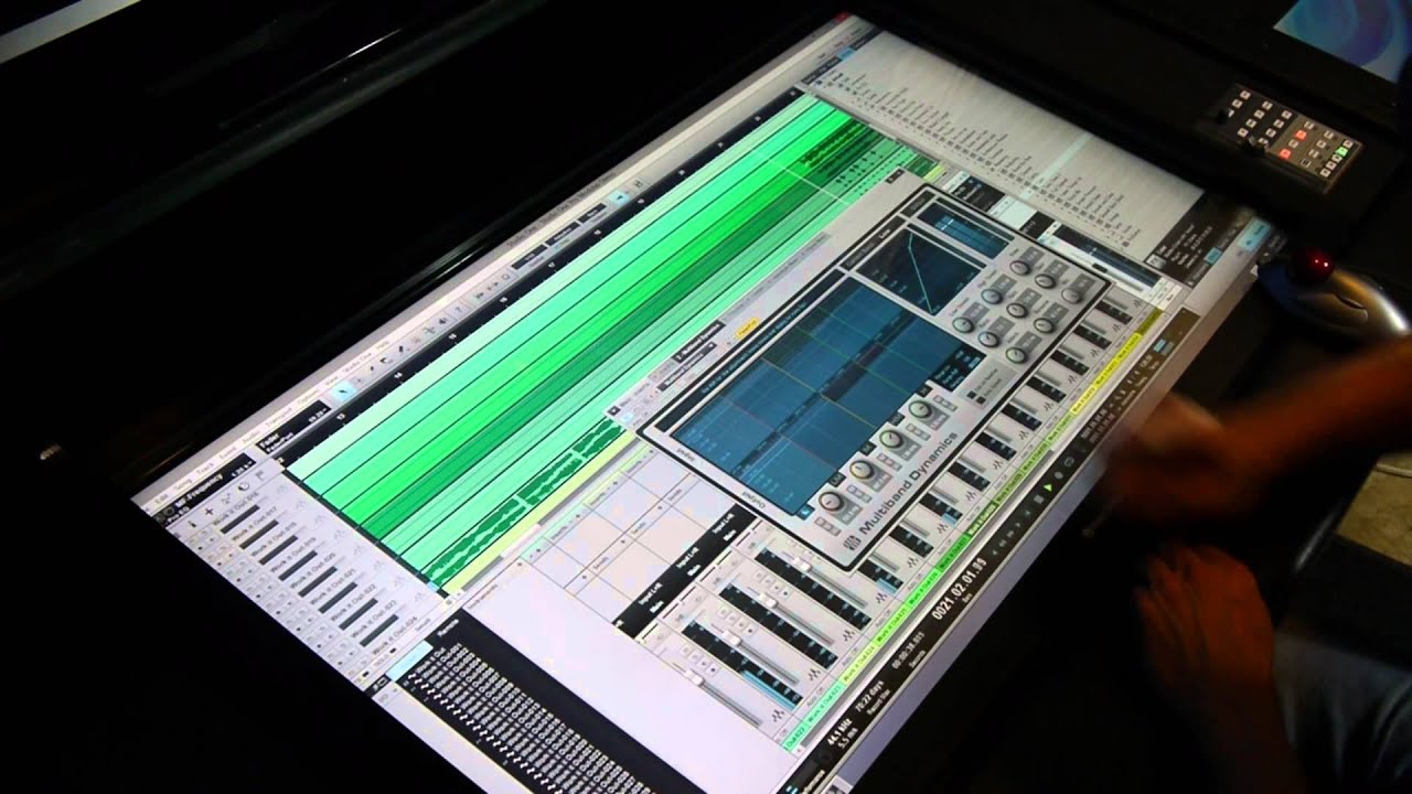 Modulas touch screen working with DAWS