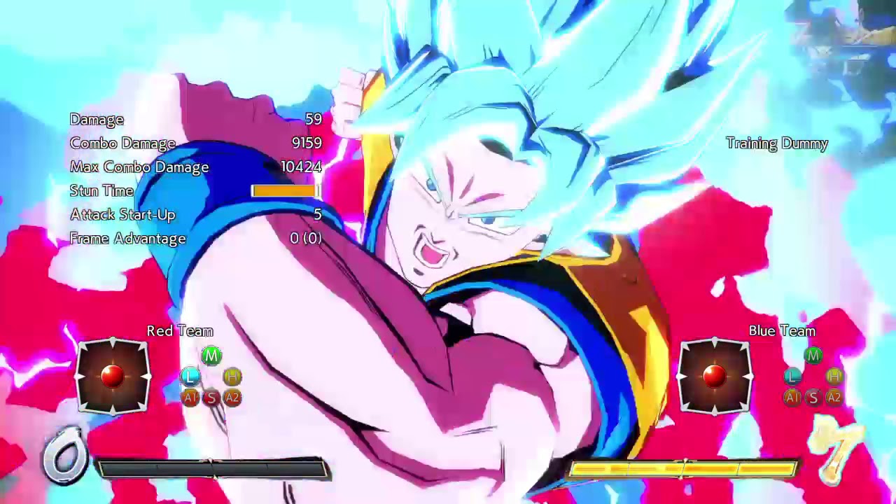 DRAGON BALL FighterZ sparkless TOD's team ssgss