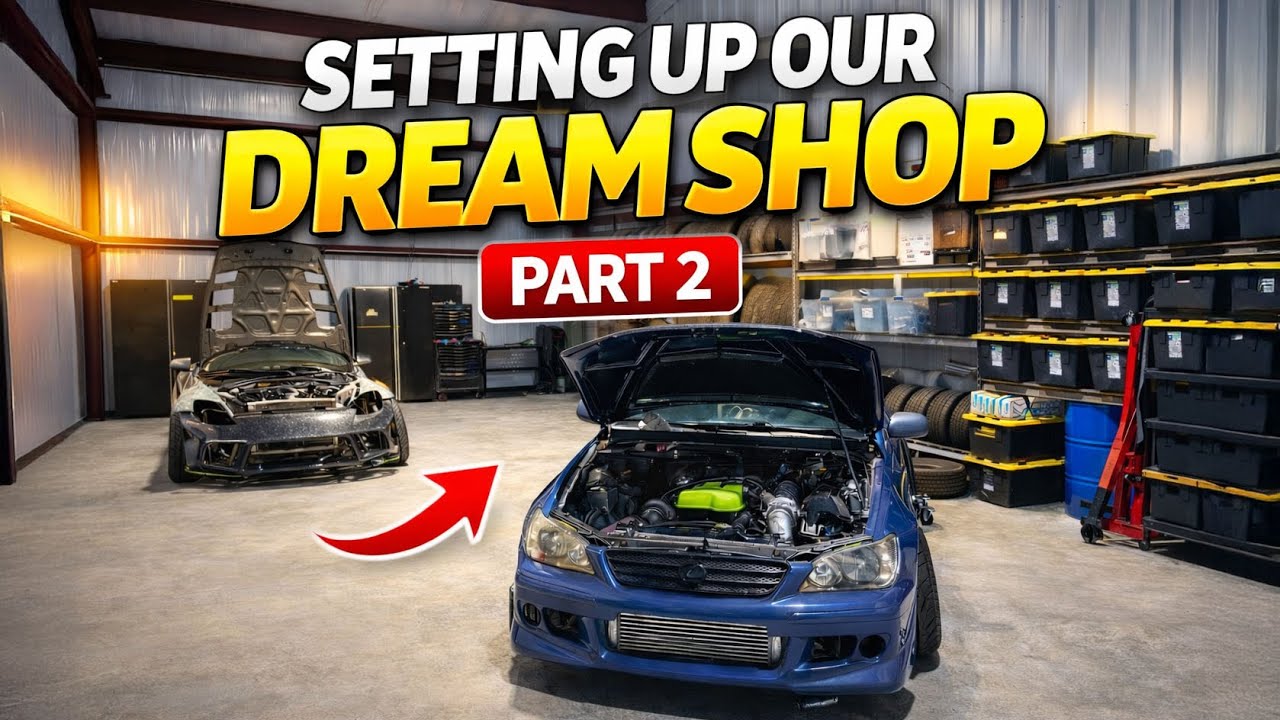 Building the ULTIMATE AUTOMOTIVE DREAM SHOP! (New HQ Part 2)