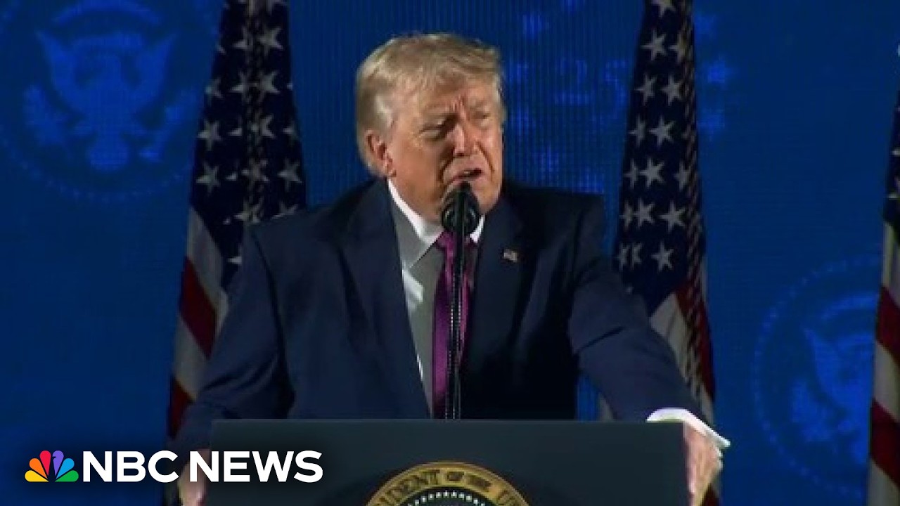 Trump focuses America's 250th anniversary speech on Communism and unity