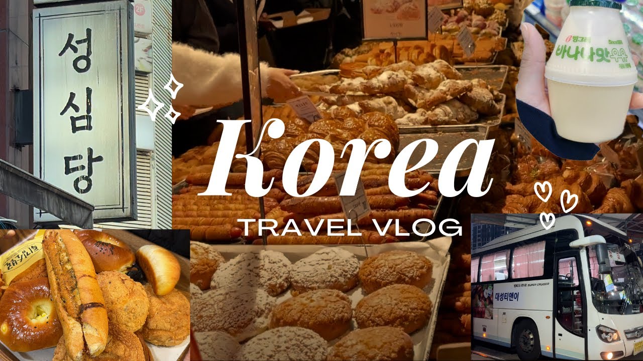 Korea&rsquo;s the most famous bakery + countryside trip with no car | Sungsimdang, Cheongju | diary