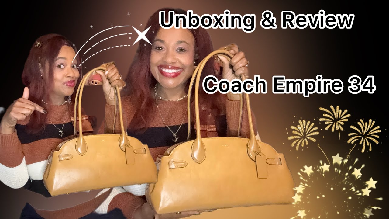 Coach Empire 34 Bag Unboxing & Review 