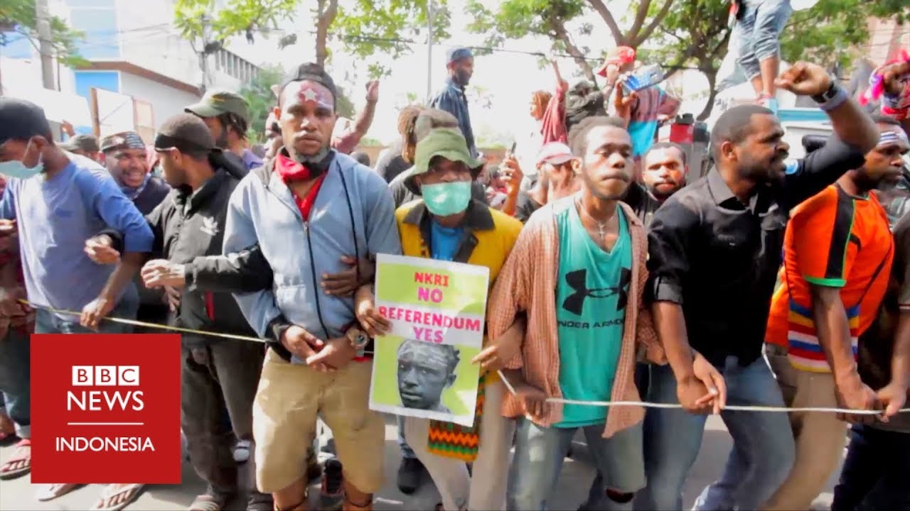 Unjuk rasa Aliansi Mahasiswa Papua di Surabaya berlangsung ricuh