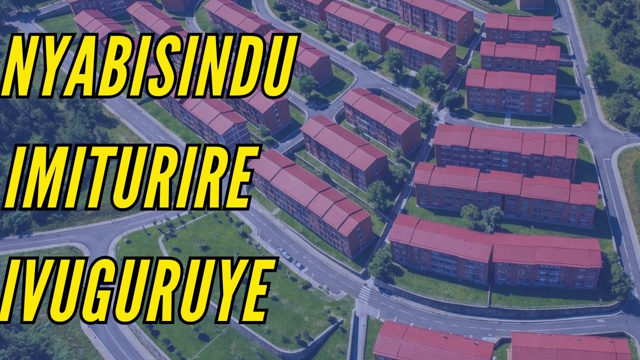 NYABISINDU Imirimo yo kuvugurura imiturire y' akajagari  muri Kigali irarimbanyije