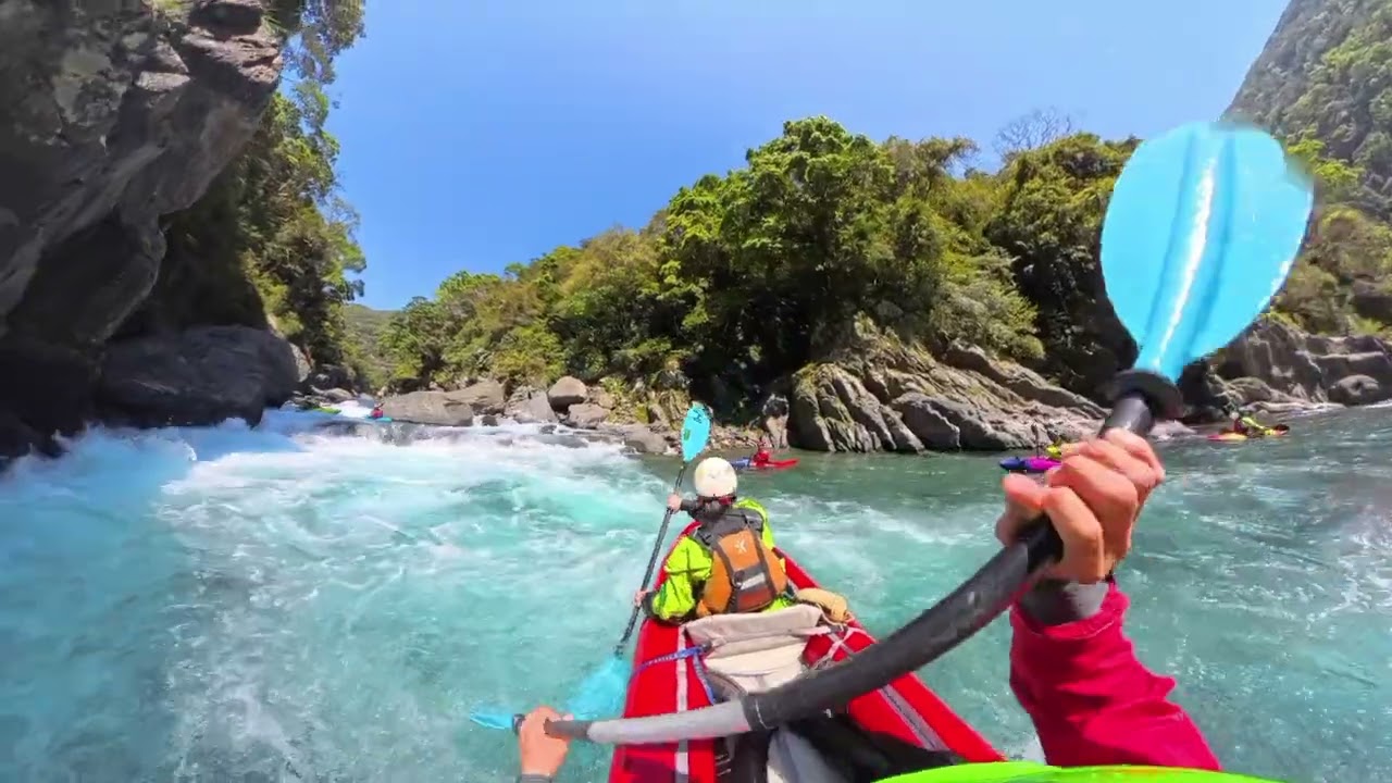 20250323(新北烏來)南勢溪階梯段激流獨木舟( Nan-shi creek ,Taiwan White-water kayaking)