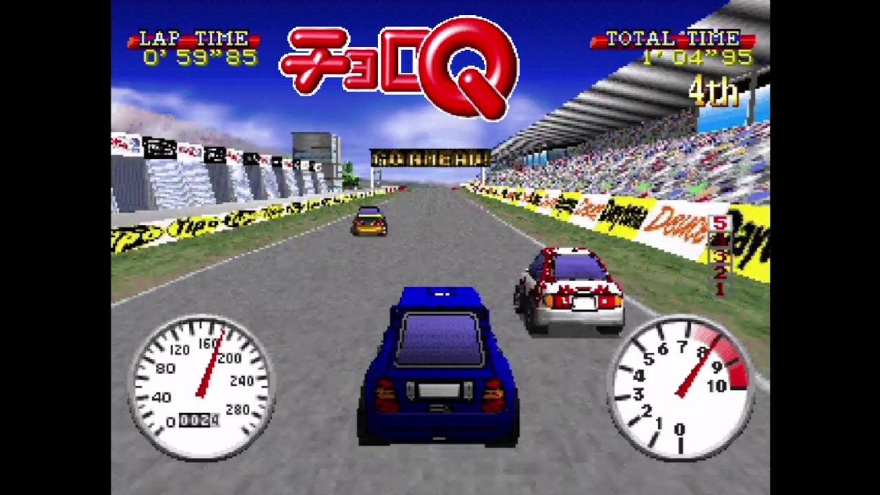 Choro Q - PS1 Gameplay