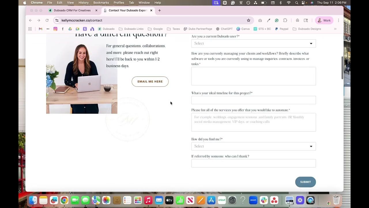 How to Create a Lead Capture in Dubsado