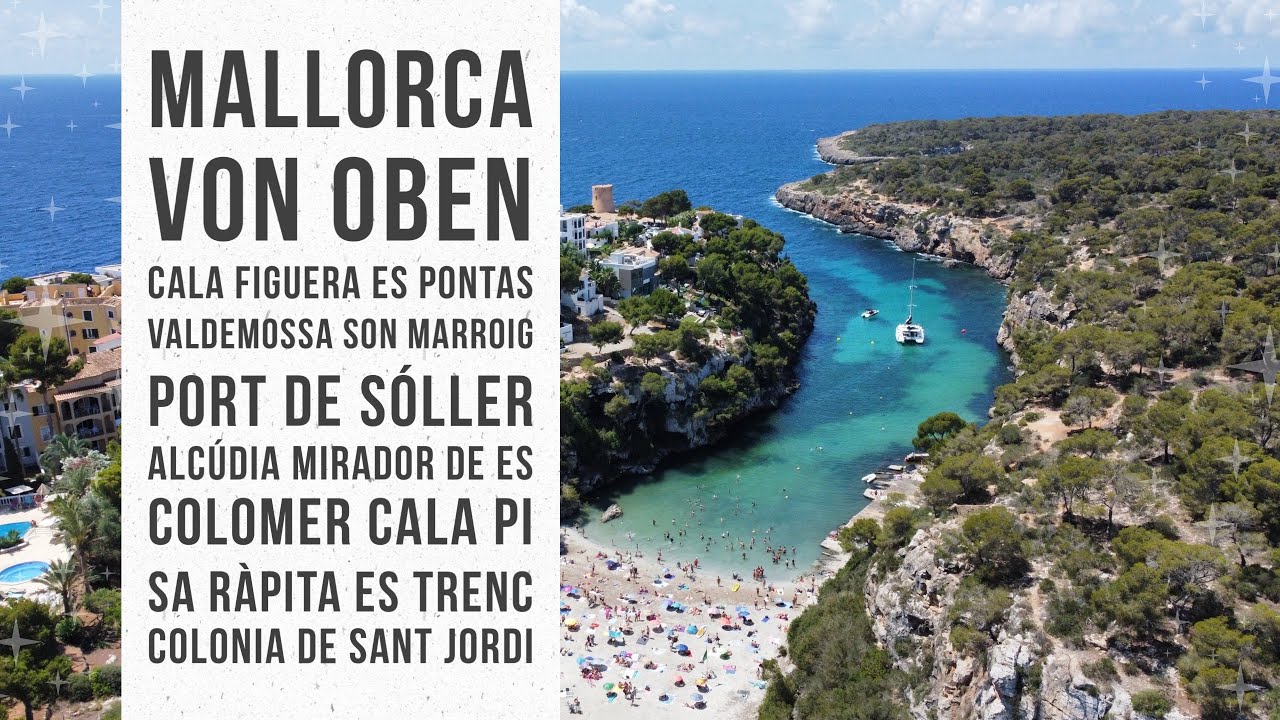 Mallorca von oben - unterwegs mit der DJI MINI 2 - Relaxing