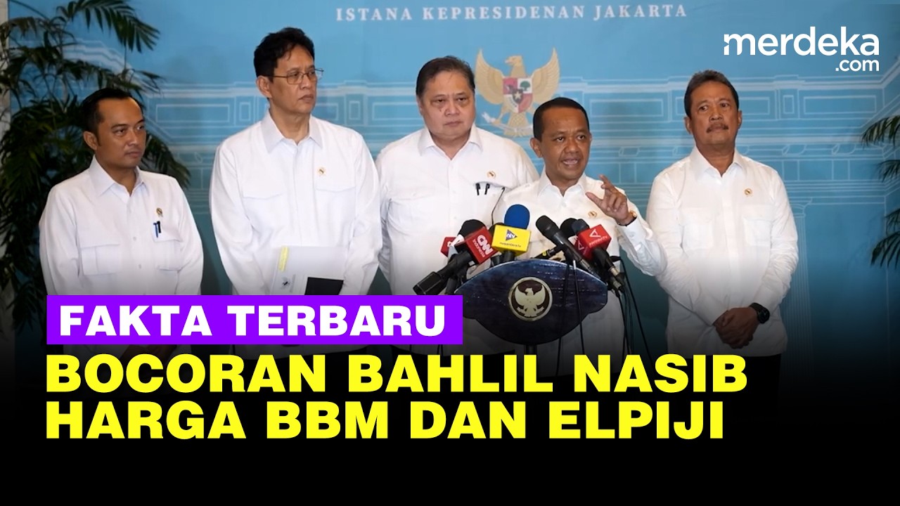 Di Istana, Bahlil Blak-blakan Fakta Nasib Harga Terbaru BBM Pertamax Cs Hingga Elpiji