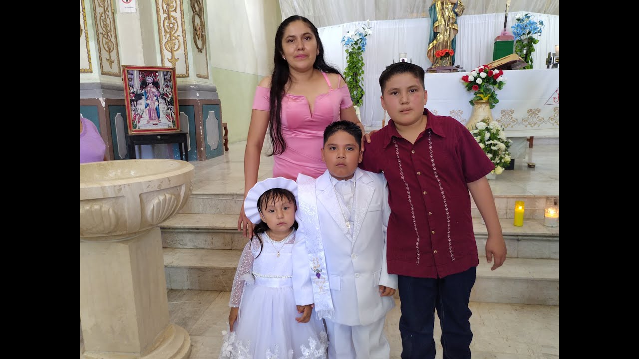 Así fue el ambiente del bautizo de Carlos Miguel Y Valeria Sarai, Barrio de Gpe Tepejillo Puebla