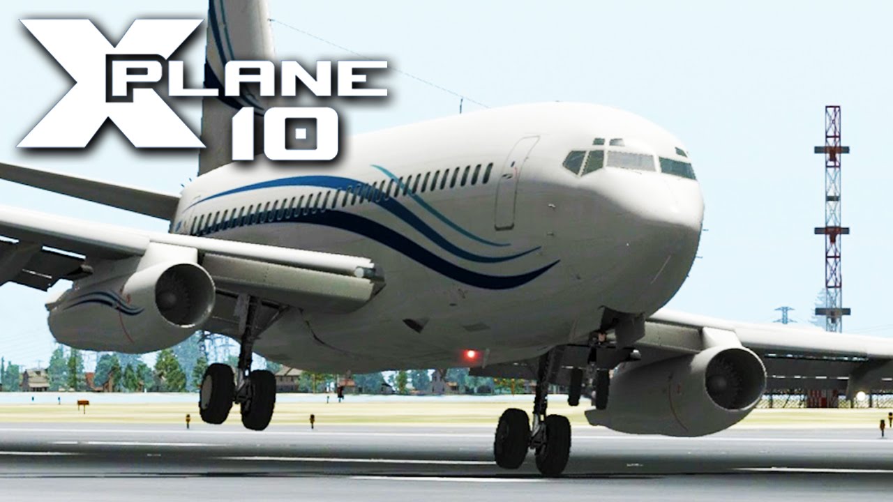 X-Plane 10 - Crosswind Landings at KSFO