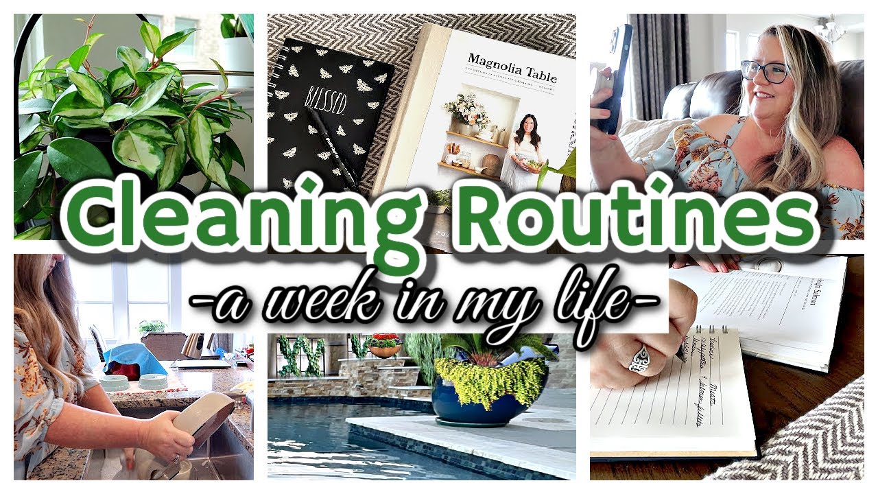HABITS FOR A CLEAN HOME / DAILY, WEEKLY & MONTHLY CLEANING ROUTINES / MOM TO MOMS