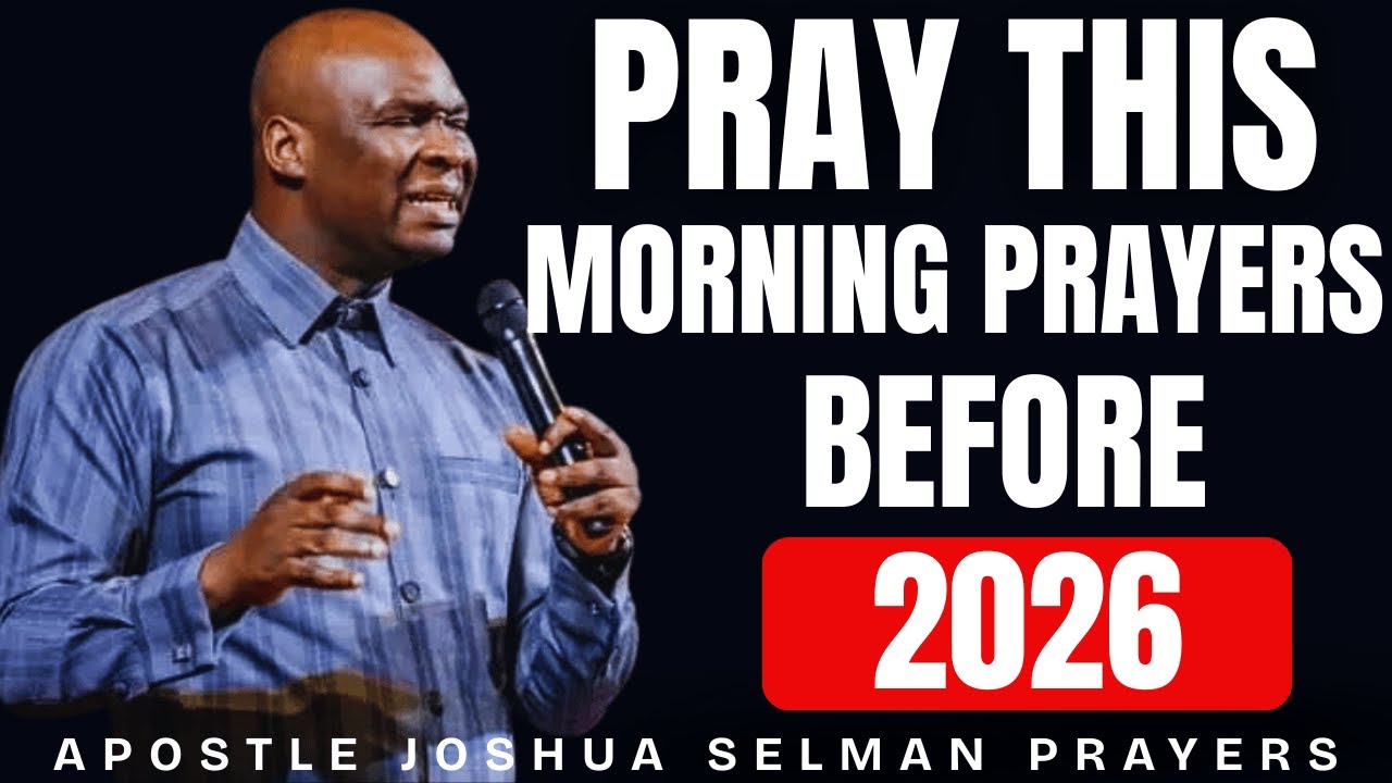 PRAY THIS MORNING PRAYER BEFORE 2026 BEGINS!! - APOSTLE JOSHUA SELMAN
