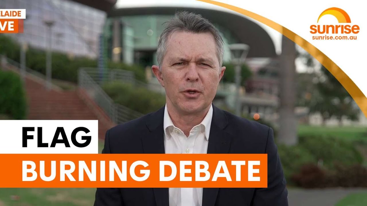 Minister responds to flag burning controversy | Sunrise