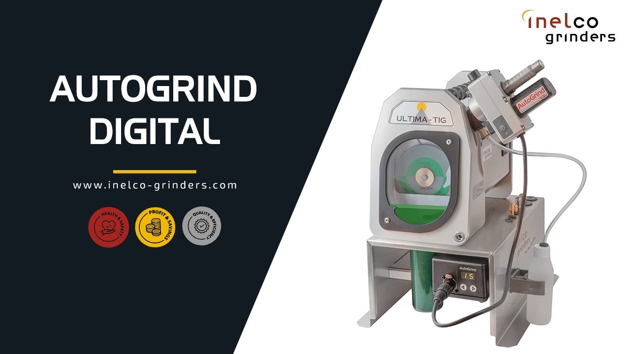 Automatic grinding of tungsten electrodes : AUTOGRIND DIGITAL