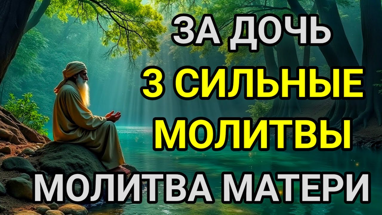 🔥 ТРИ САМЫЕ СИЛЬНЫЕ МОЛИТВЫ МАТЕРИ ЗА ДОЧЬ — Удача, здоровье и защита
