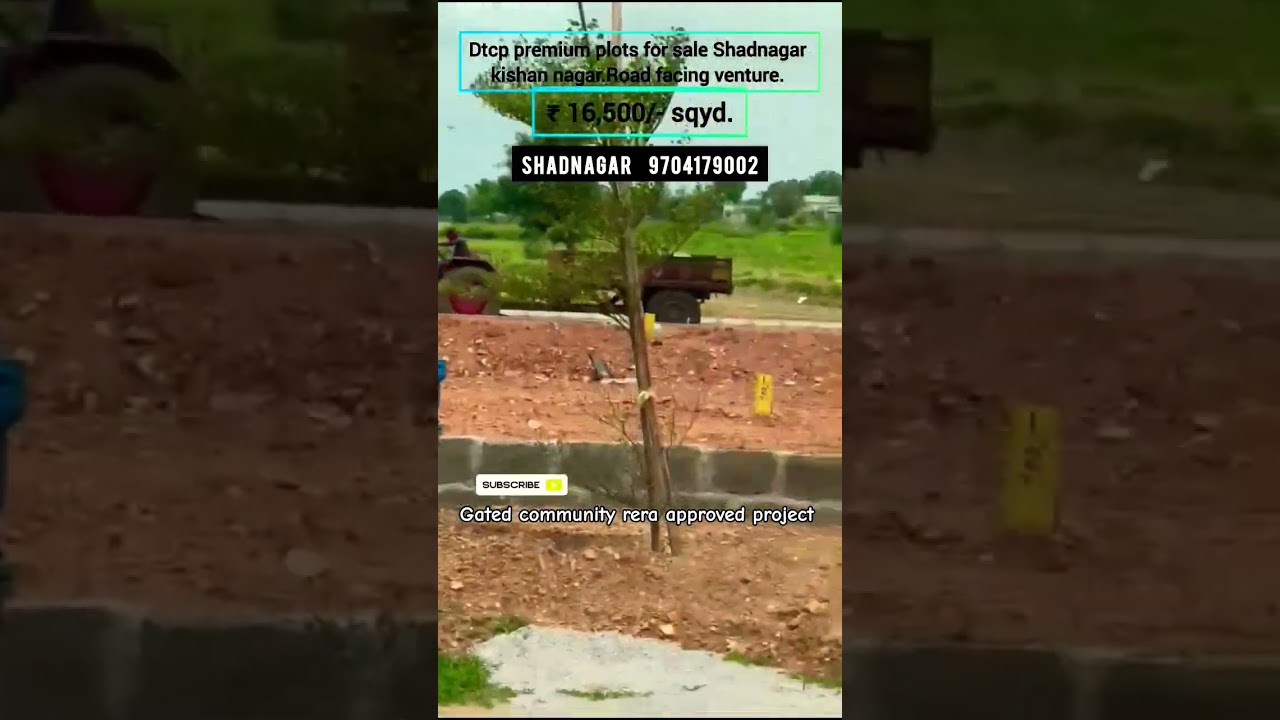 Shadnagar open plots for sale | Properties investment is best option for passive income | #trending