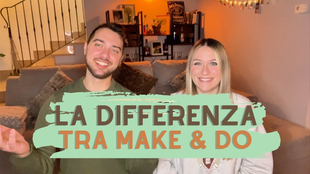DIFFERENZA TRA MAKE e DO in inglese 🇬🇧 Aisha & Raff #ingleseperitaliani #inglese