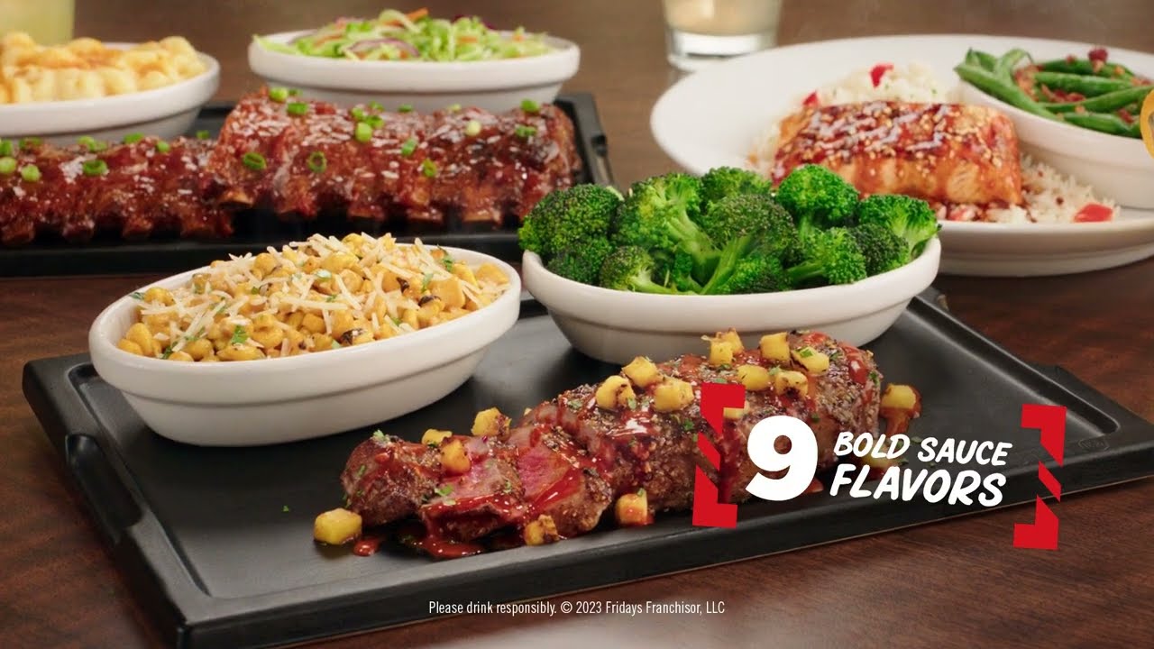 Fridays Grilled & Sauced | Mix & Match your favorites today