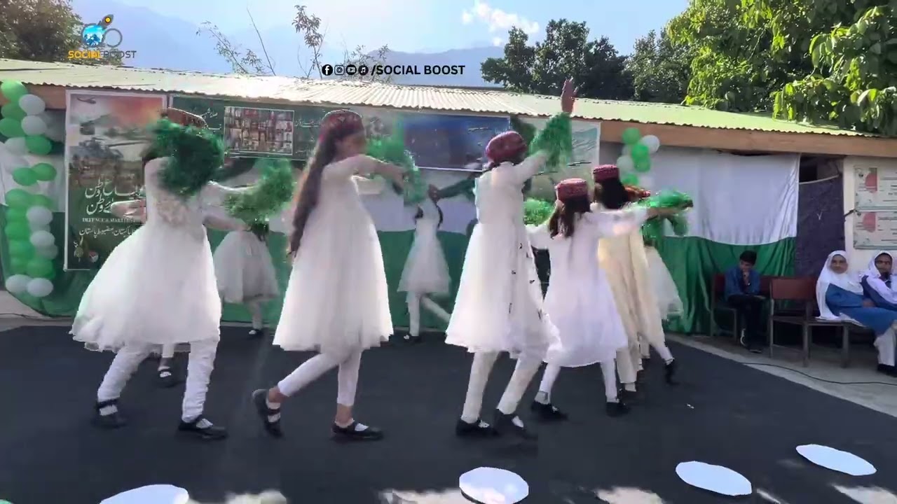 FCPS Mastuj Students Presenting Tablo at 6 September