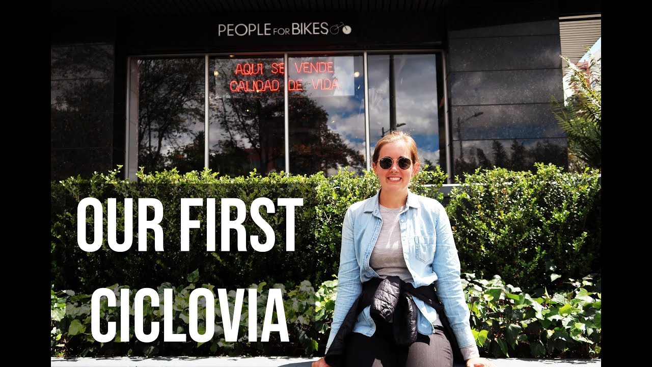 Closing the streets for Bikes?! | Our First Ciclovía in Bogotá