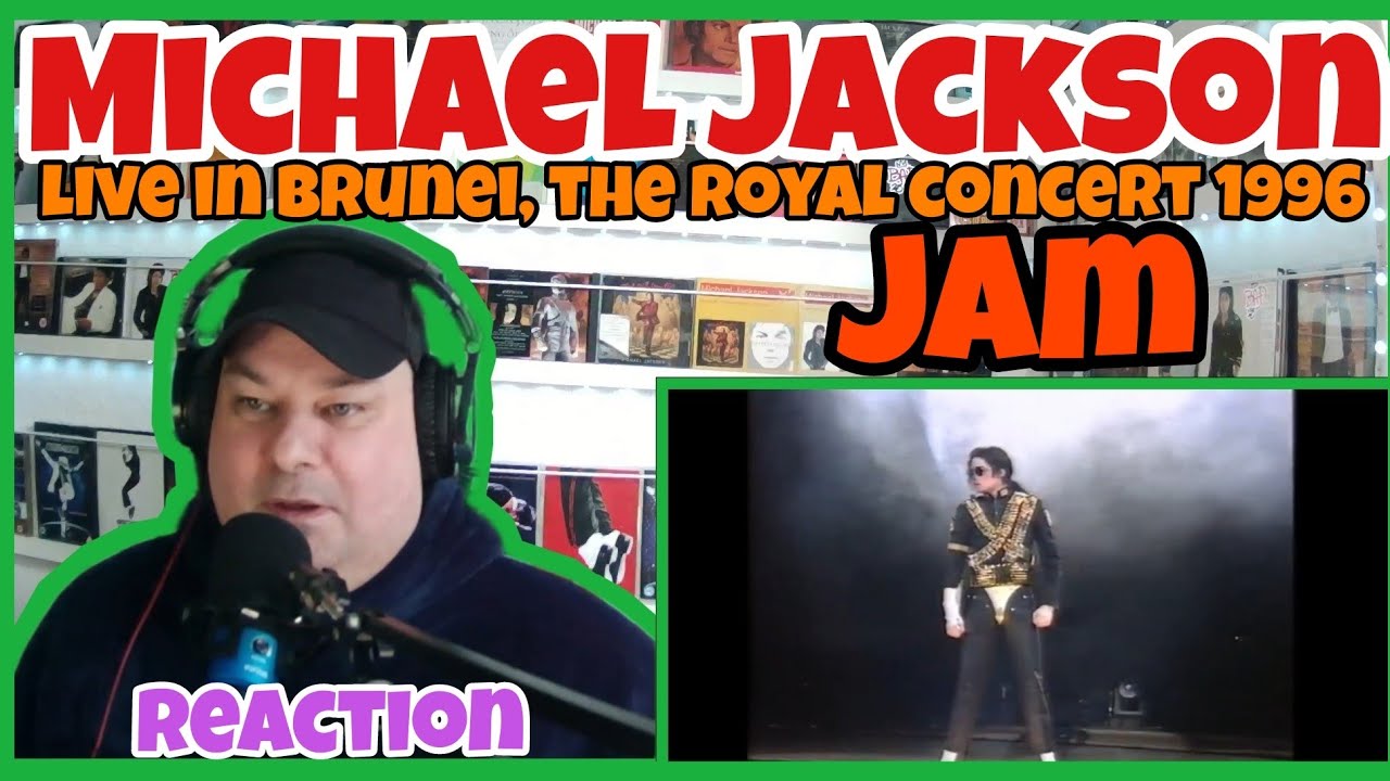 🌟Michael Jackson🌟 Reaction 🎵Jam🎵Brunei 1996⭐The Royal Concert⭐